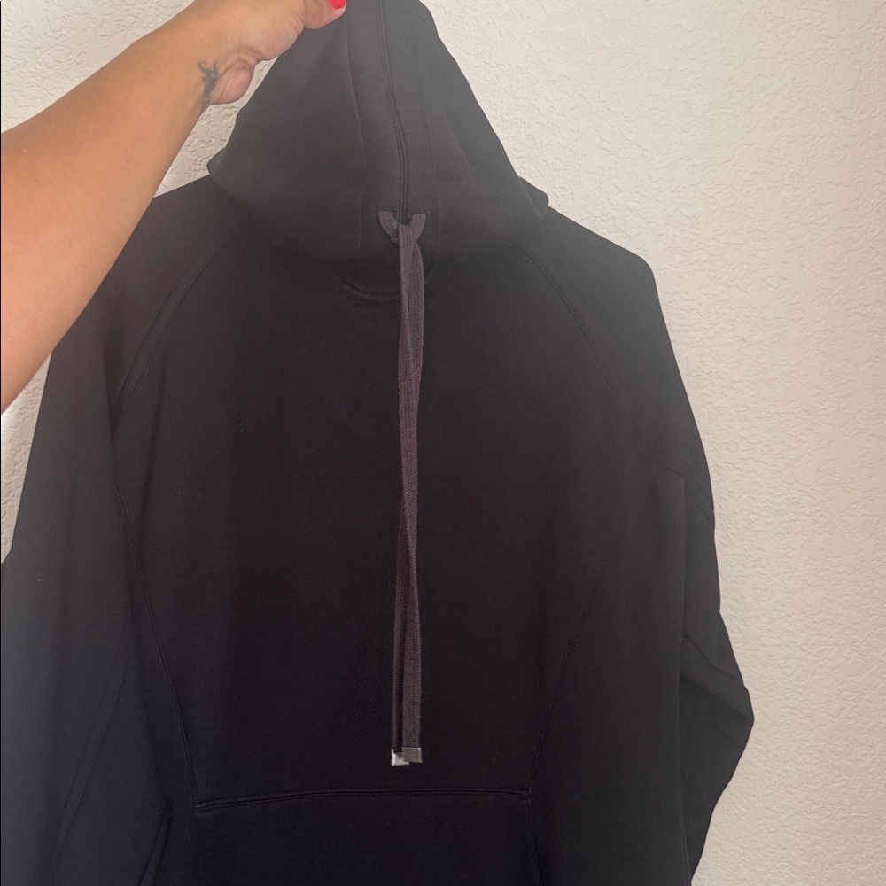 Helmut Lang Black Longline Zip Hoodie size large - Picture 8 of 10